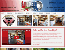 Tablet Screenshot of americanoutdoorpower.com